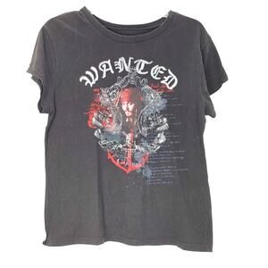 Pirates of the Caribbean At Worlds End Captain Jack Sparrow T-Shirt Juniors XXL